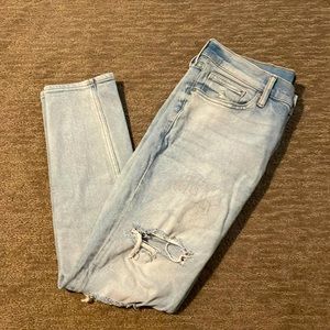 Mens ripped jeans